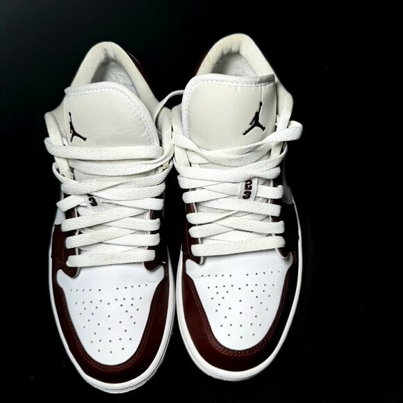 Size 9 - Wmns Nike Air Jordan 1 Low Bronze Eclipse Women's Shoes - Picture 4 of 8